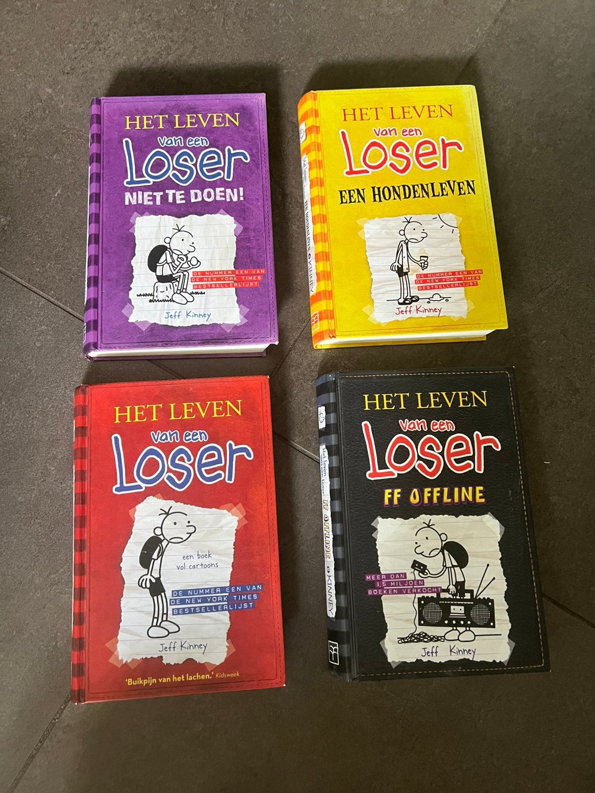 Jeff Kinney - Het leven van een Loser, Jeff Kinney, Ophalen of Verzenden, Zo goed als nieuw, Fictie
