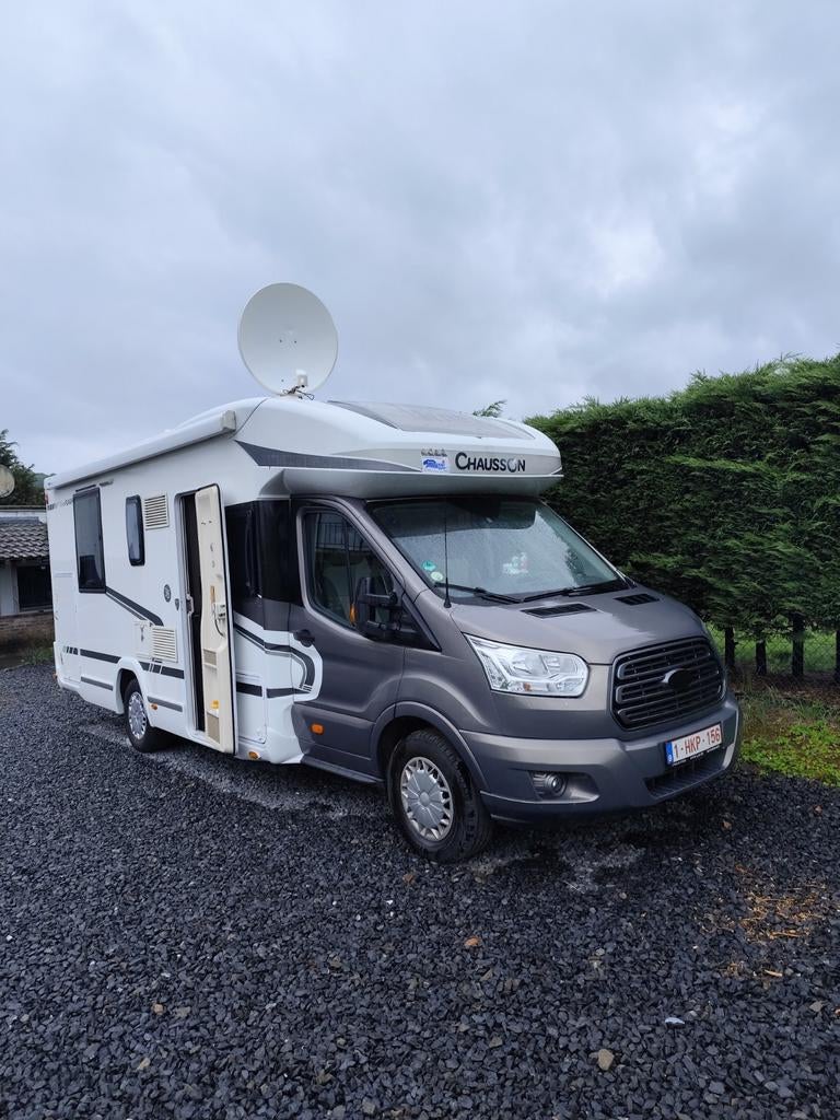 Camper Ford Chausson 718 EB Flash 35 gelimiteerde editie, Caravans en Kamperen, Mobilhomes, Caméra de recul, Chausson, Handgeschakeld