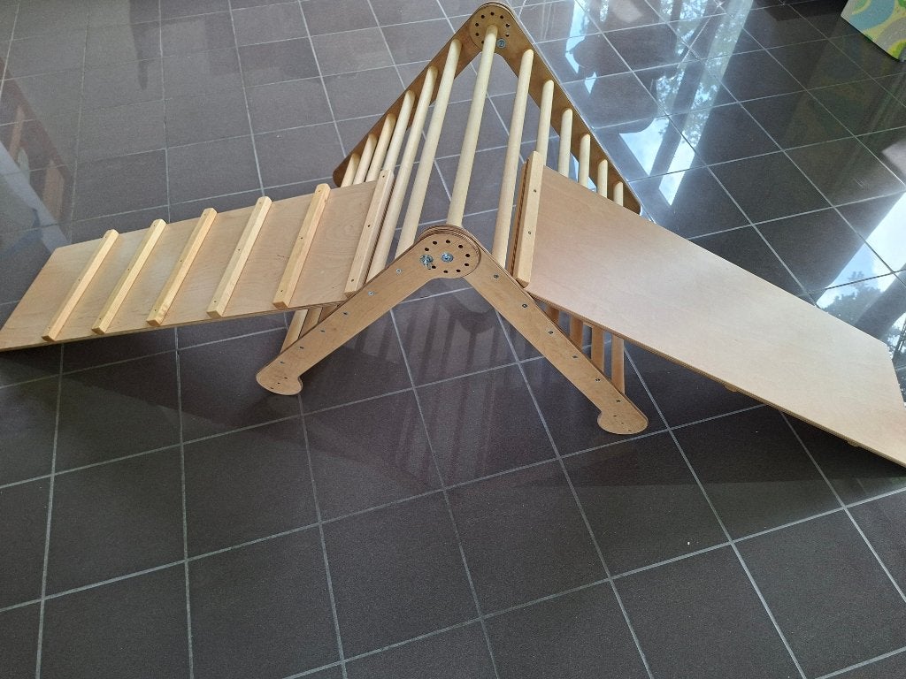 Triangle de Pikler, Kinderen en Baby's, Speelgoed | Houten speelgoed, Zo goed als nieuw, Overige typen, Ophalen