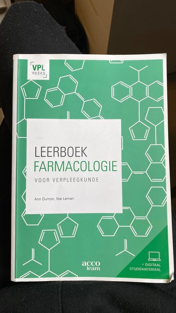 Ann Dumon - Leerboek farmacologie voor verpleegkunde, Overige wetenschappen, Ann Dumon; Ilse Leman, Ophalen of Verzenden, Zo goed als nieuw