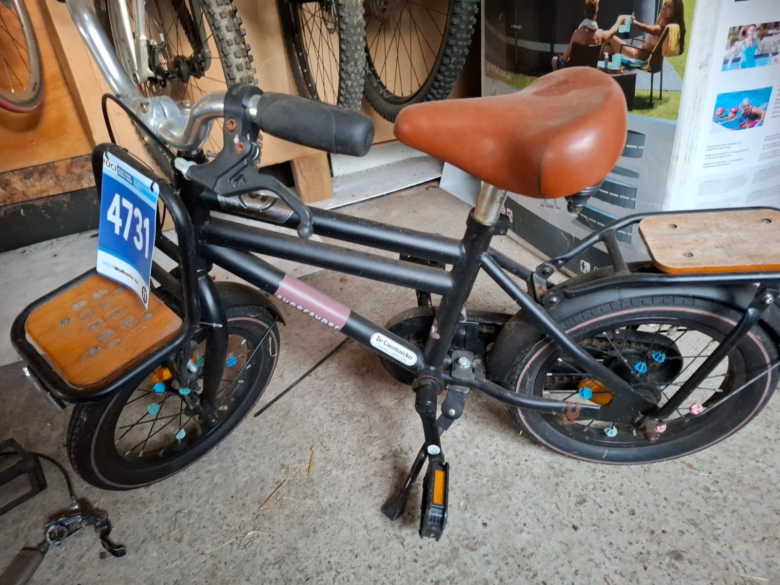 jongensfiets,  1 jaar gebruikt, Fietsen en Brommers, Ophalen, Zo goed als nieuw, Velgrem