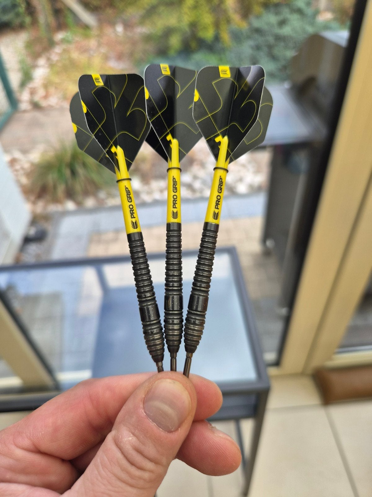Darts, Sport en Fitness, Darts, Ophalen of Verzenden, Zo goed als nieuw, Pijlen