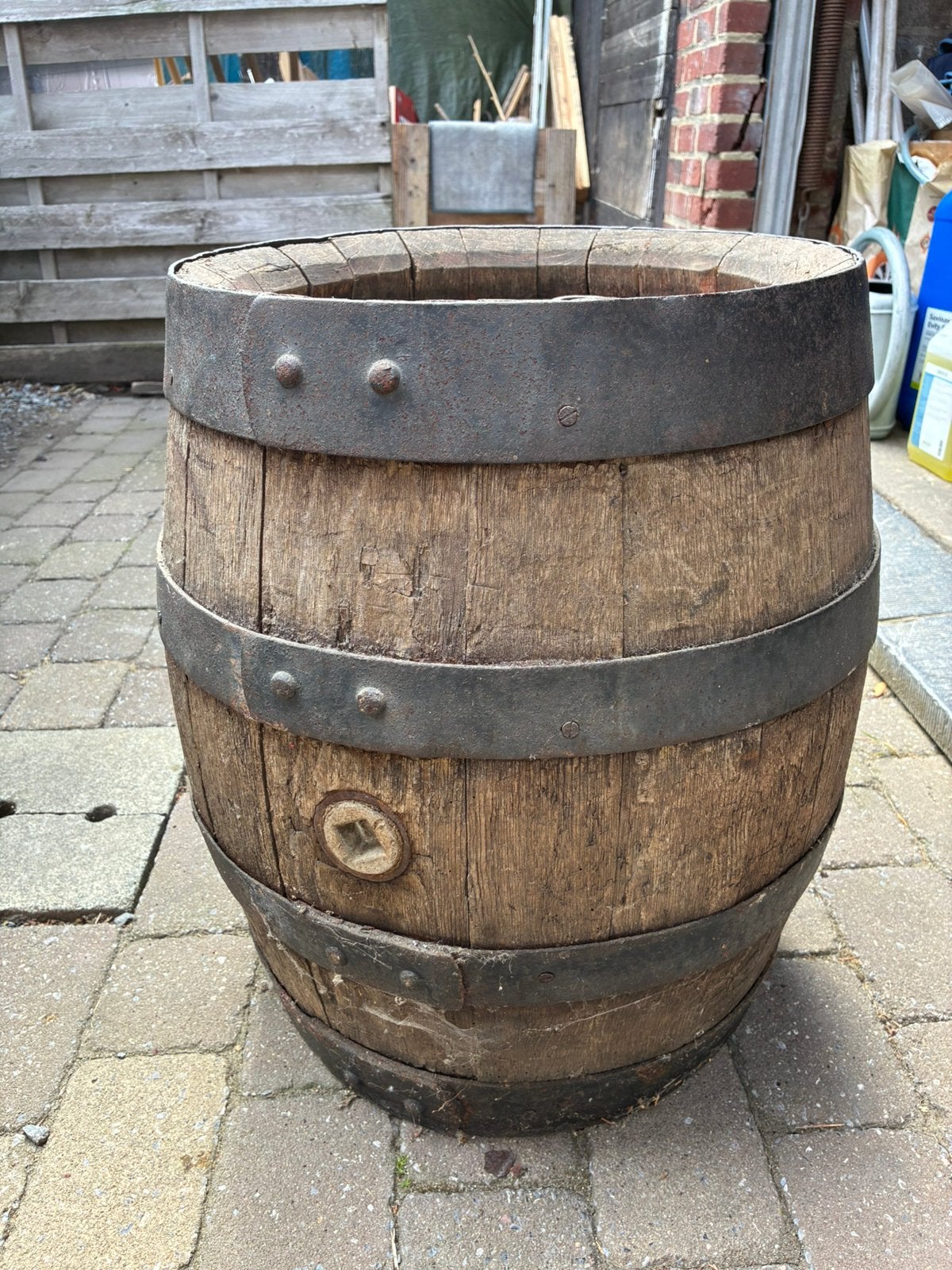 Fût en bois - Bar, Maison & Meubles, Enlèvement, Utilisé
