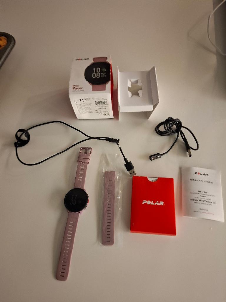 Sporthorloge: Polar Pacer (smartwatch), Ophalen of Verzenden, Gebruikt, Polar