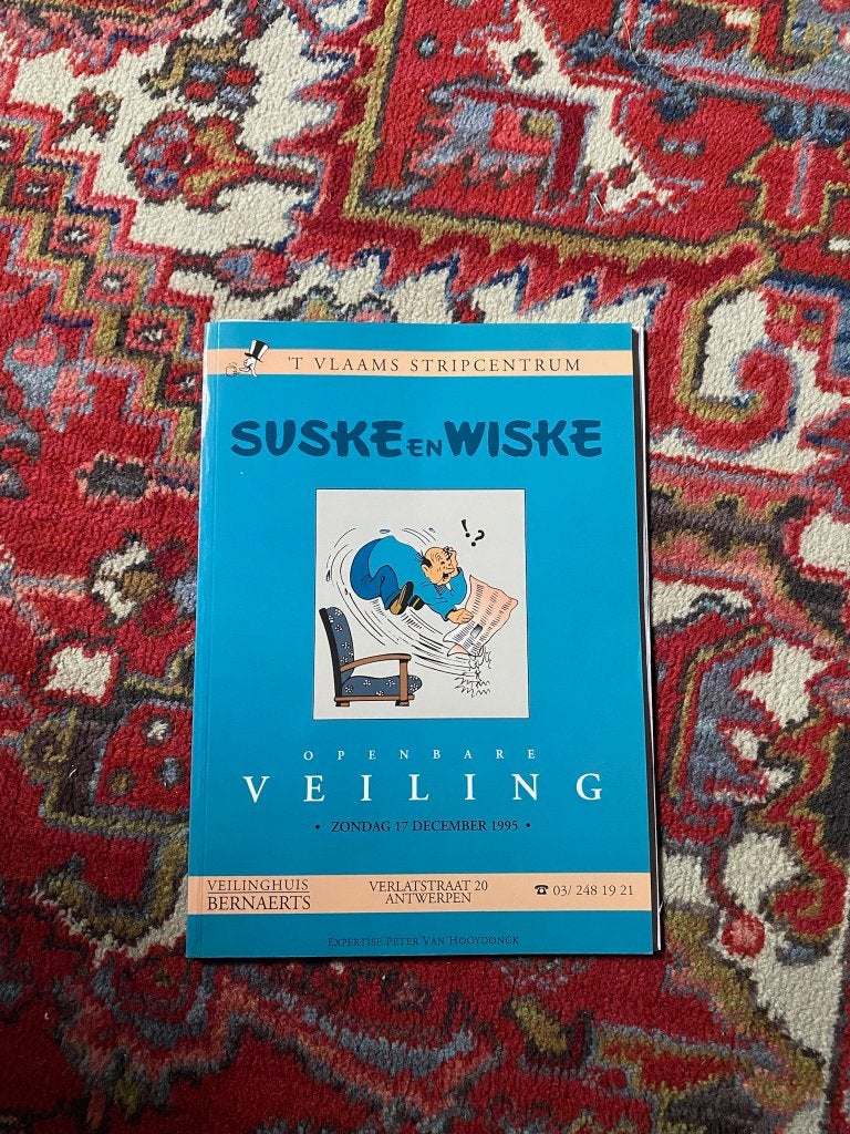 Suske en Wiske  veiling catalogus, Boeken, Ophalen, Zo goed als nieuw