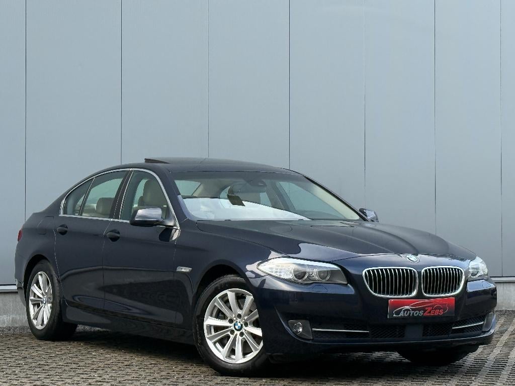 Bmw 525dA Opendak Adaptieve Cruise Xenon ElekZetels Memory, Euro 5, Achterwielaandrijving, Beige, 2993 cc
