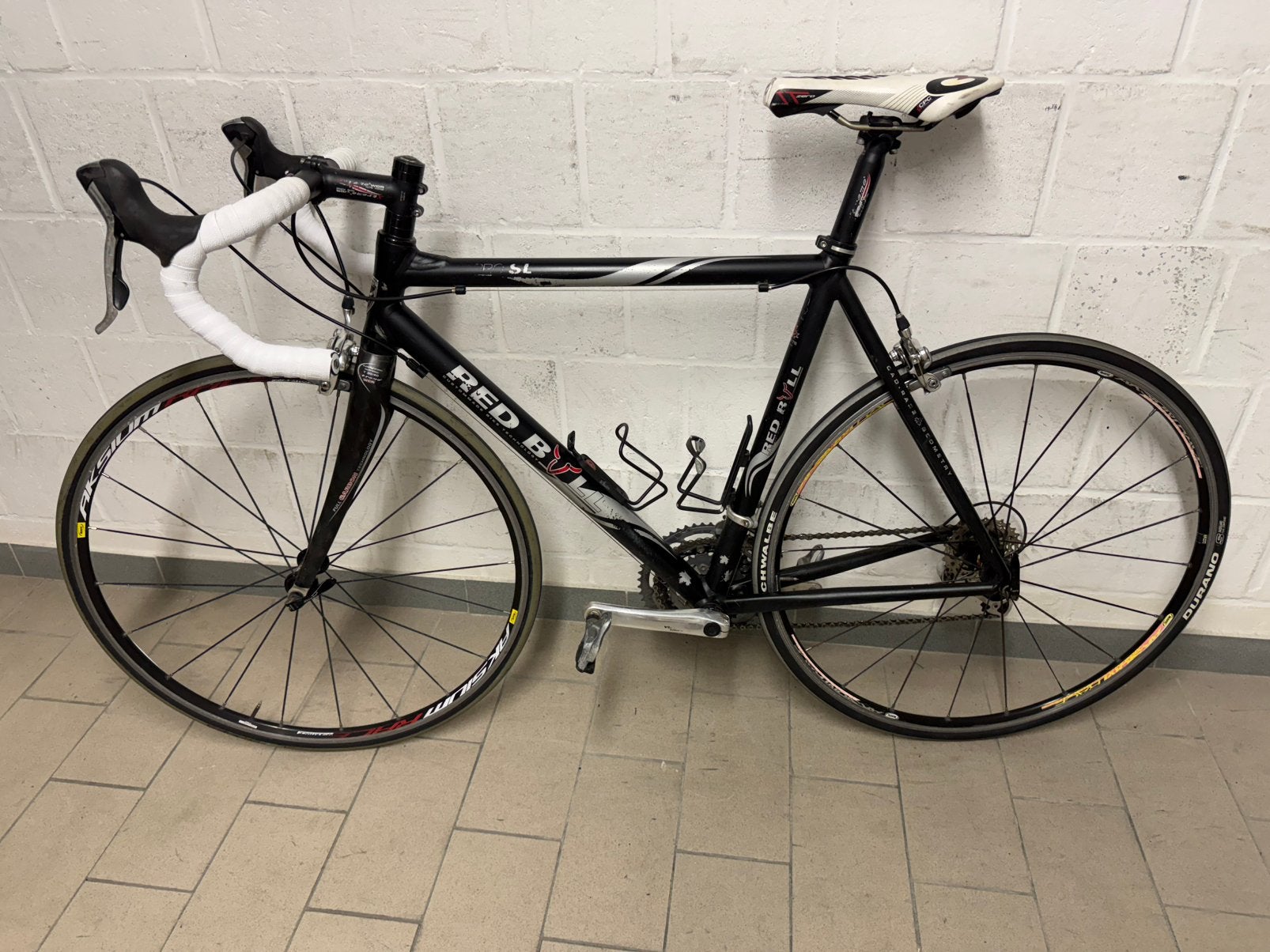 Racefiets, Ophalen, 28 inch, Gebruikt, Velgrem