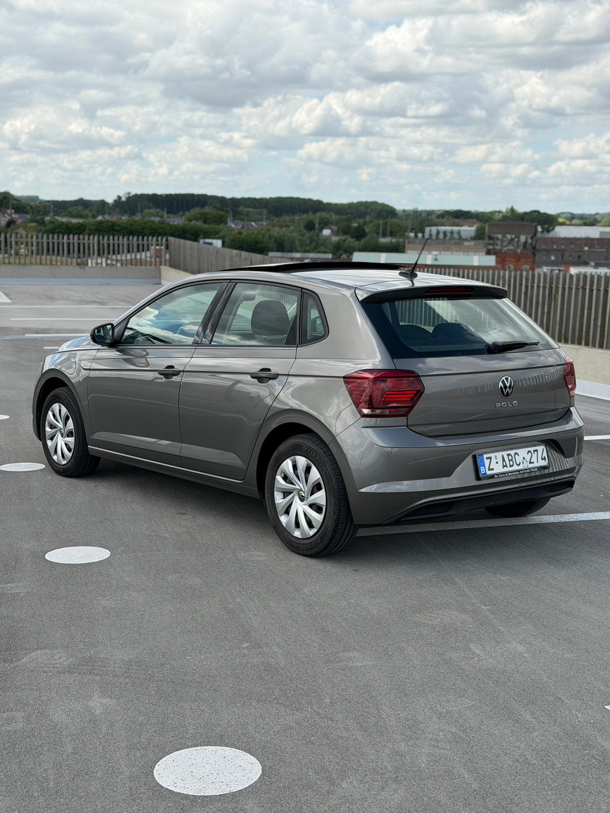 Volkswagen polo comfortline, Auto's, Voorwielaandrijving, Stof, Bruin, Bedrijf