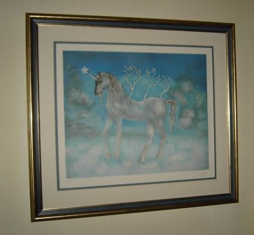 Lithografie "La Licorne" Salvador Dali, Ophalen