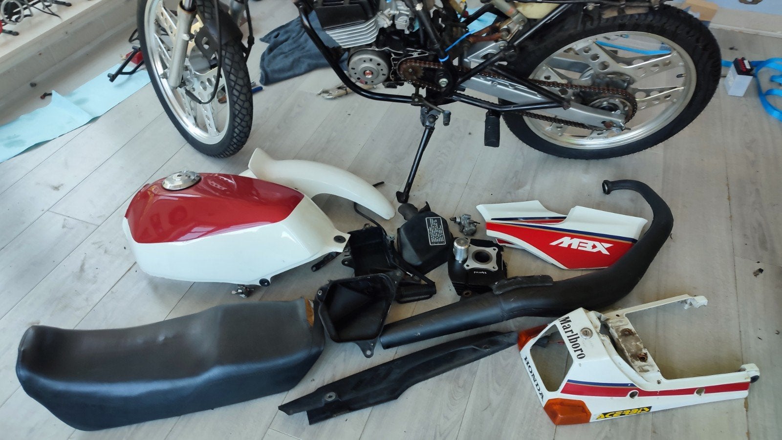 Mbx 50 luchtgekoeld, Motoren, Onderdelen | Honda, Ophalen