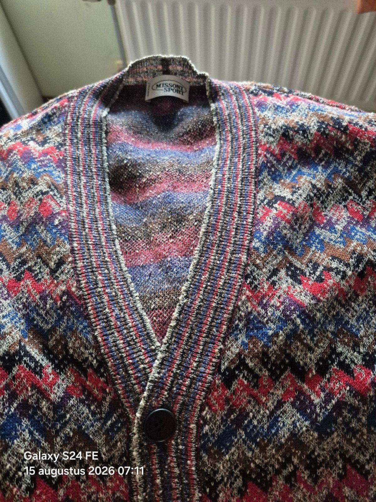 vintage missoni, Enlèvement ou Envoi, Taille 52/54 (L), Bleu