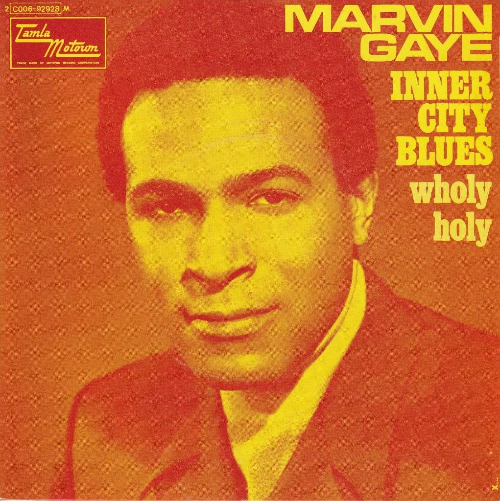 Marvin Gaye - Inner City blues, R&B et Soul, 7 inch, Comme neuf, Pochette photo