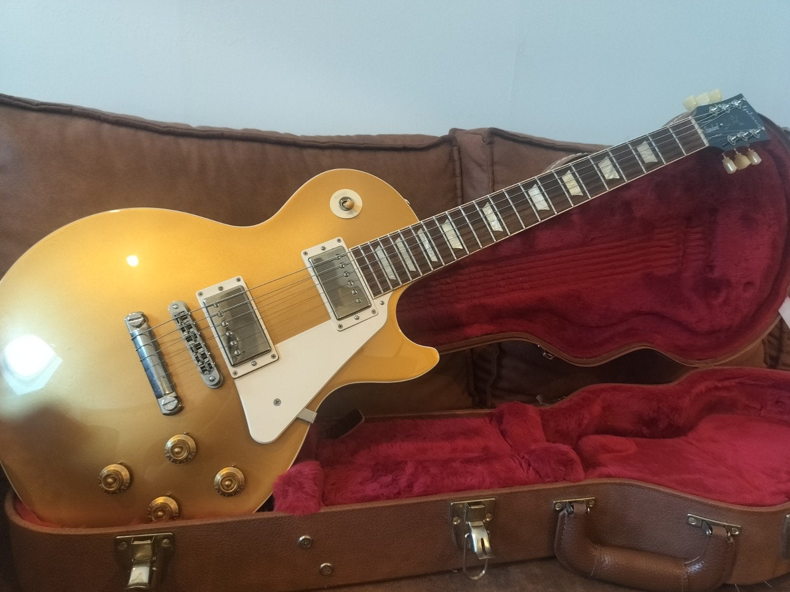 Gibson les Paul Standard 50's goldtop, Muziek en Instrumenten, Snaarinstrumenten | Gitaren | Elektrisch, Ophalen, Gibson