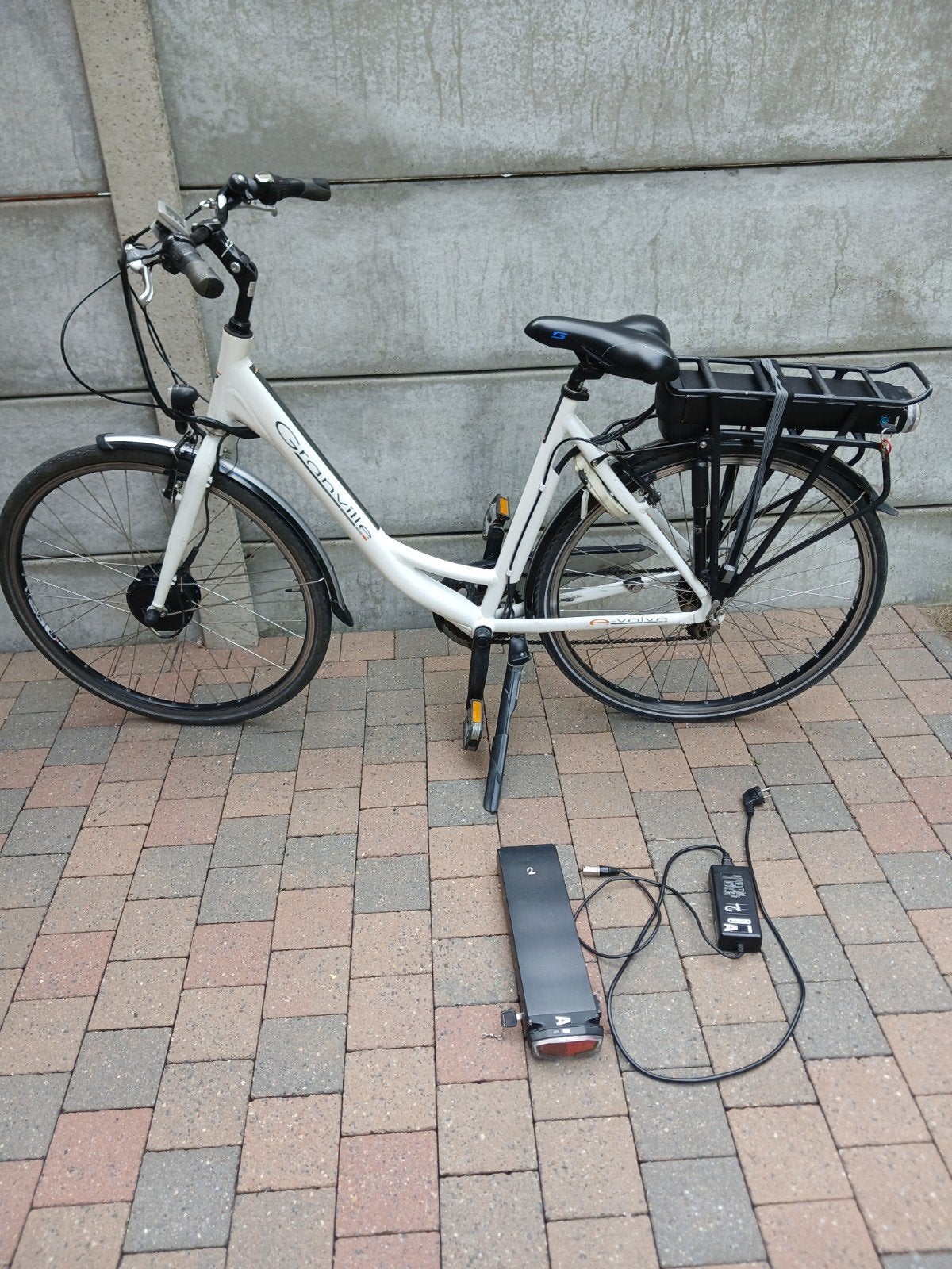 elektrische dames fiets Grandville, Enlèvement