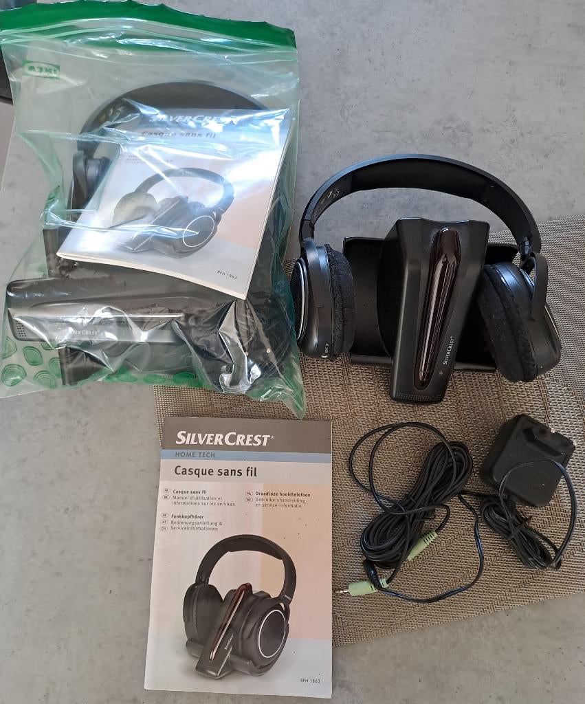 Casque sans fil silvercrest RFH 1863, Enlèvement, Sans fil