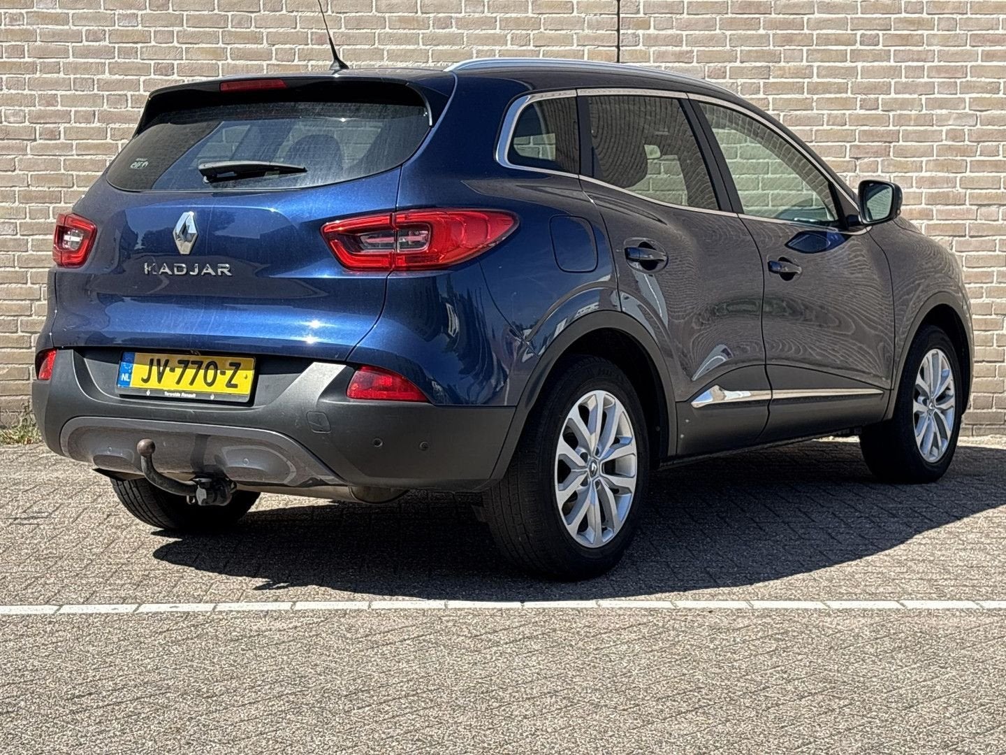 Renault Kadjar 1.2 TCe Intens | Navi | 1/2 Leder | Camera |, Auto's, Renault, Kadjar, Blauw, Bedrijf, Handgeschakeld