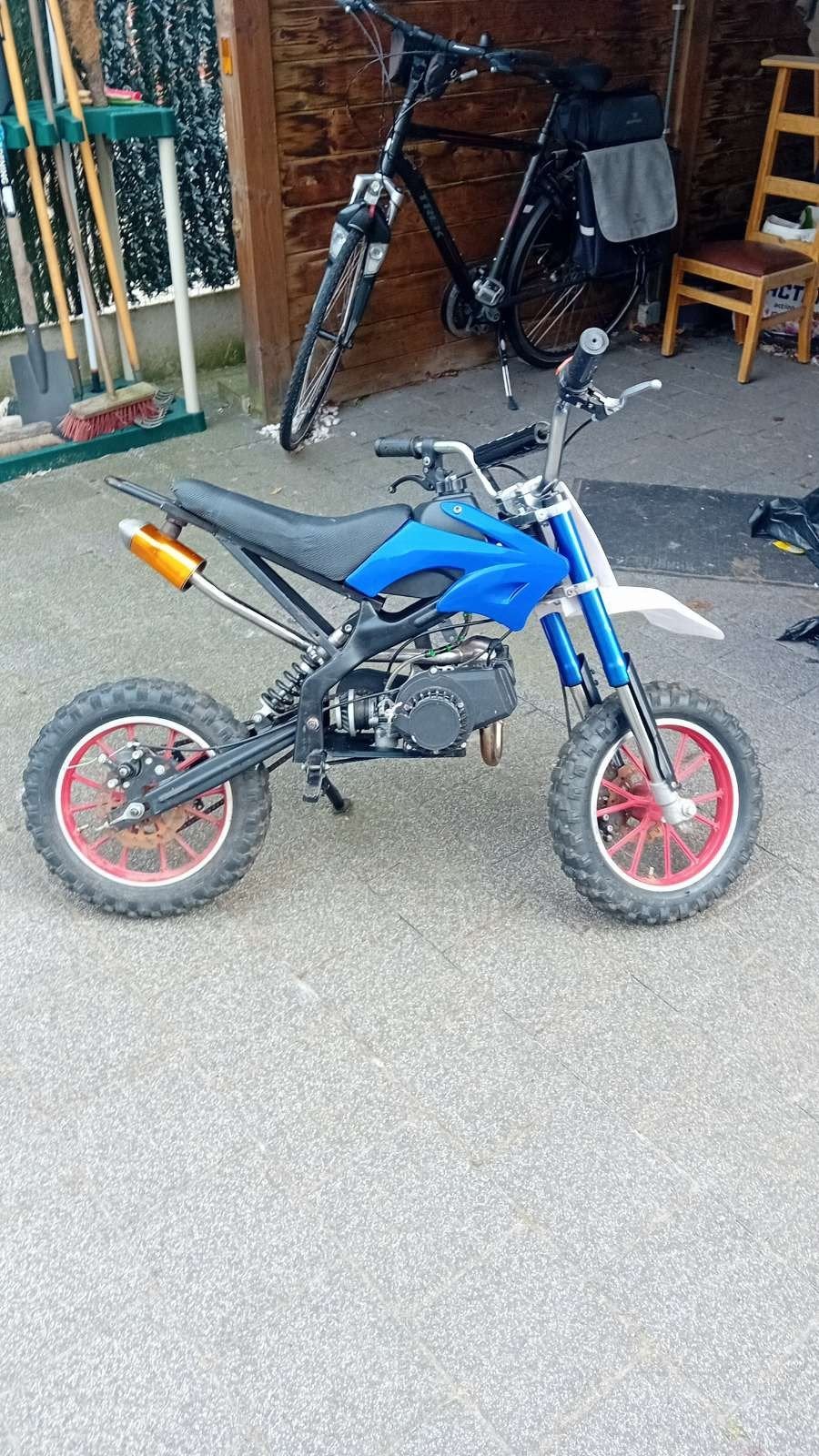 Pocketbike 50cc, Ophalen, Gebruikt, 50 cc, Schijfrem