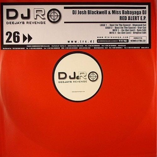 Joey DJ Josh Blackwell & Babayaga DJ - Red Alert E.P., 12 pouces, House, Enlèvement ou Envoi, Comme neuf