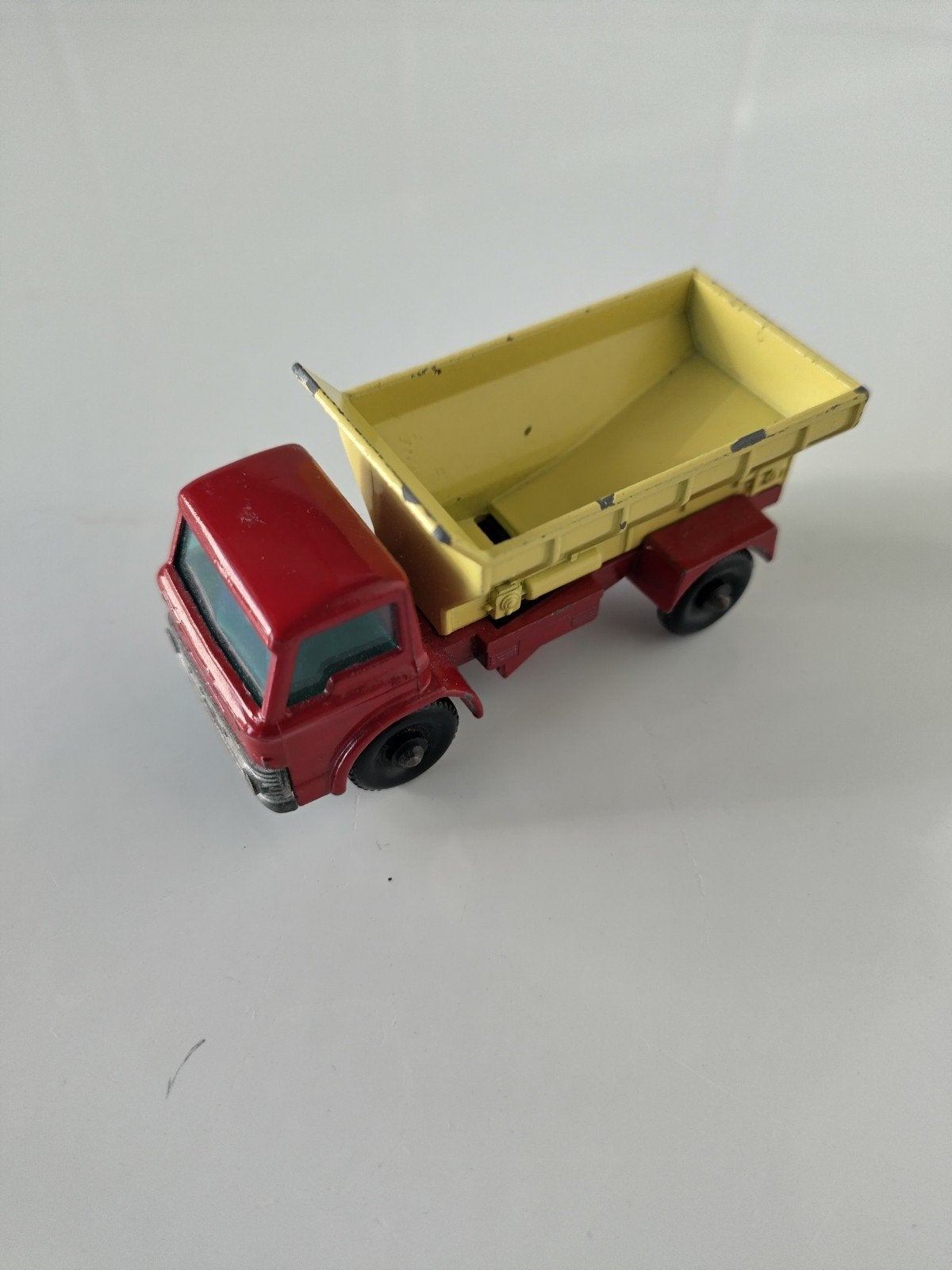 Vintage Lesney Grint Truck AFHALING LEES BESCHRIJVING, Enlèvement, Utilisé, Bus ou Camion, Lesney