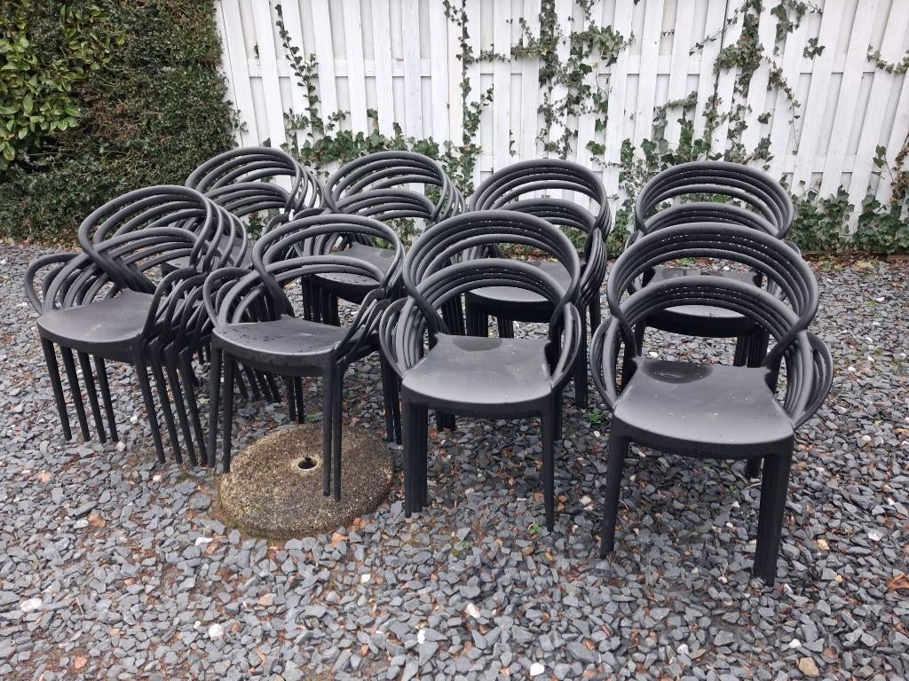 Terrasstoelen 30 stuks - merk Sista Exclusief, Enlèvement, Utilisé, Mobilier