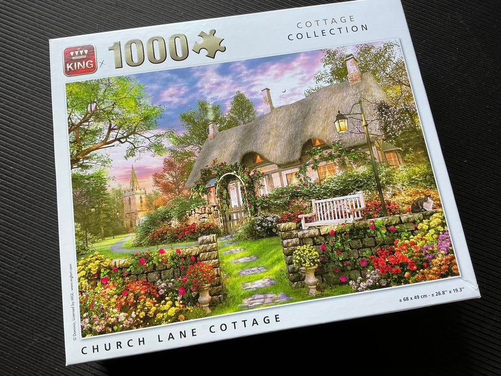 6x Puzzle King,1000 stuks, Hobby en Vrije tijd, Ophalen, Zo goed als nieuw