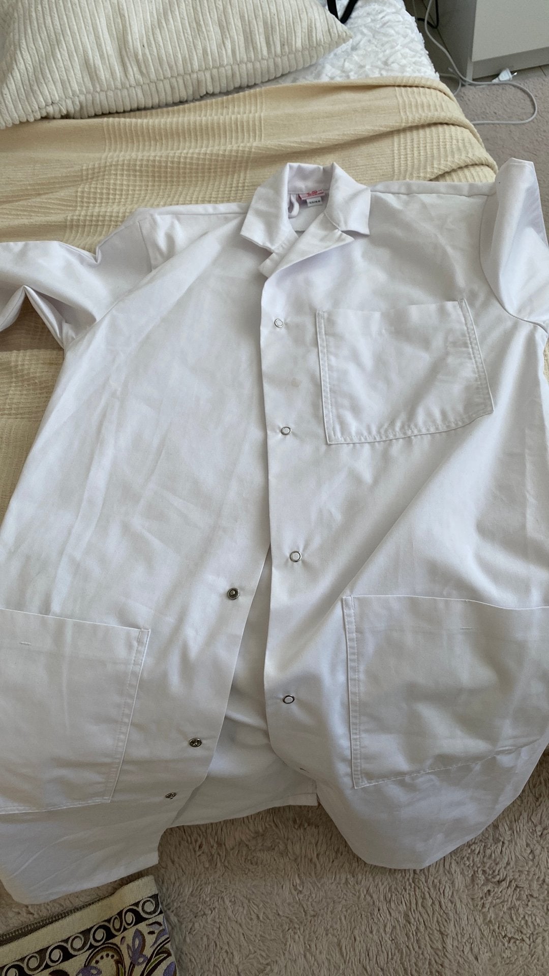Tablier blanc 3/4 pour stage ou autre, Vêtements | Femmes, Combinaisons, Enlèvement, Comme neuf, Blanc