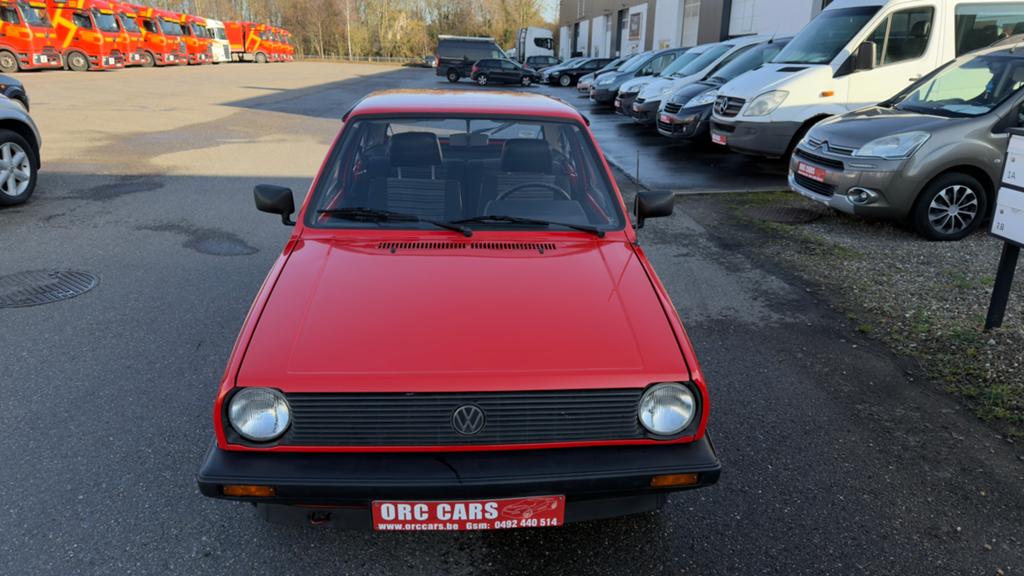 Volkswagen Polo Coupé Oldtimer * 48 000 km, Autos, Rouge, Achat, Entreprise, Entretenue par le concessionnaire