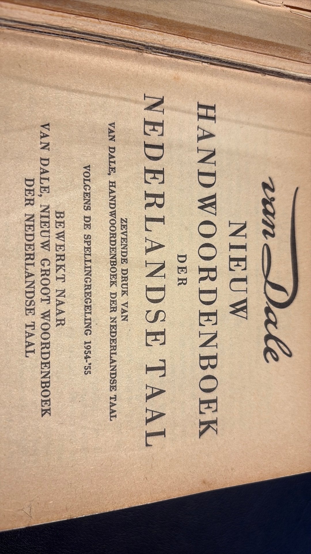 Vandaele Nouveau dictionnaire de la langue néerlandaise, Néerlandais, Enlèvement, Utilisé, Autres éditeurs