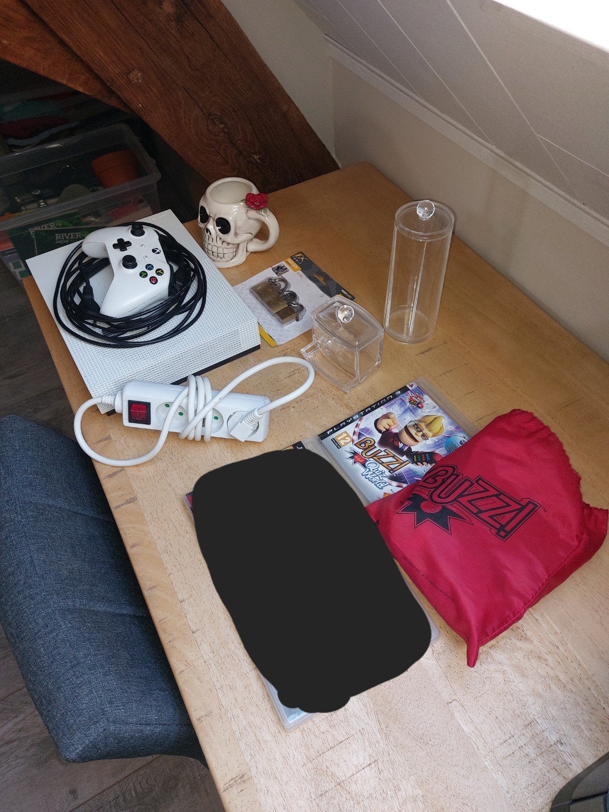 Console et jeux vidéo, prise élec, ustensiles salle de bain, Ophalen of Verzenden, Zo goed als nieuw, Xbox One