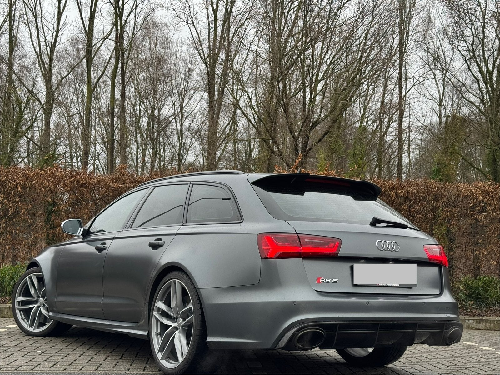 Audi RS6 C7 Quattro 4.0 V8 BiTurbo 560 PK | 2016 | 106.000KM, Autos, Cuir, Argent ou Gris, Achat, Euro 6