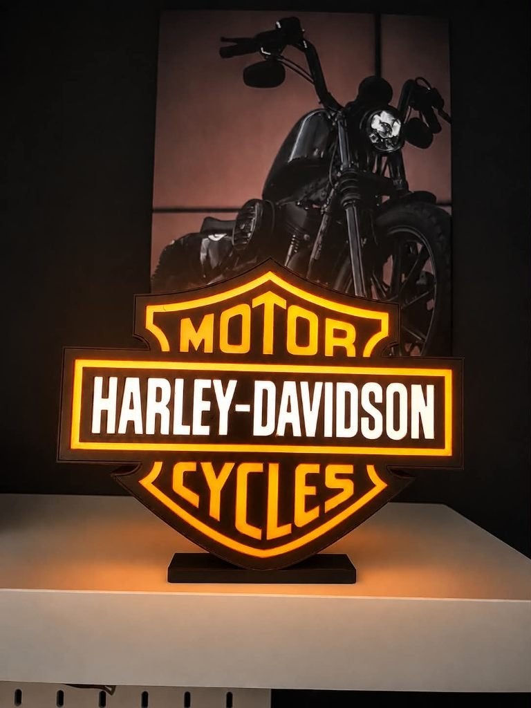 LED USB avec logo Harley Davidson, Enlèvement ou Envoi, Neuf, Ampoule LED