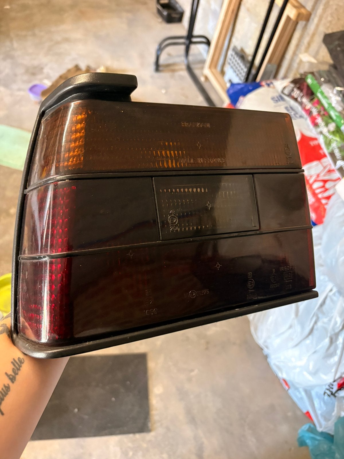 Feux arriere Jetta mk2 teinté, Enlèvement ou Envoi, Utilisé, Pièces Oldtimer ou Ancêtre