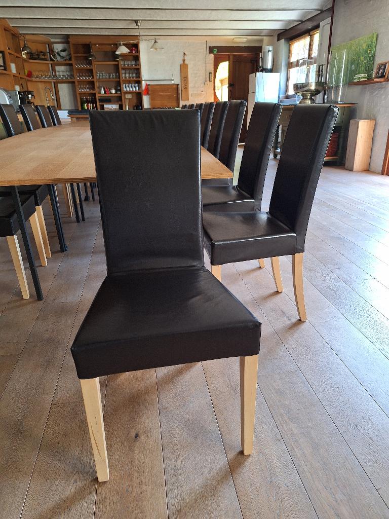 Stoelen, Huis en Inrichting, Stoelen, Ophalen, Zo goed als nieuw, Bruin, Hout