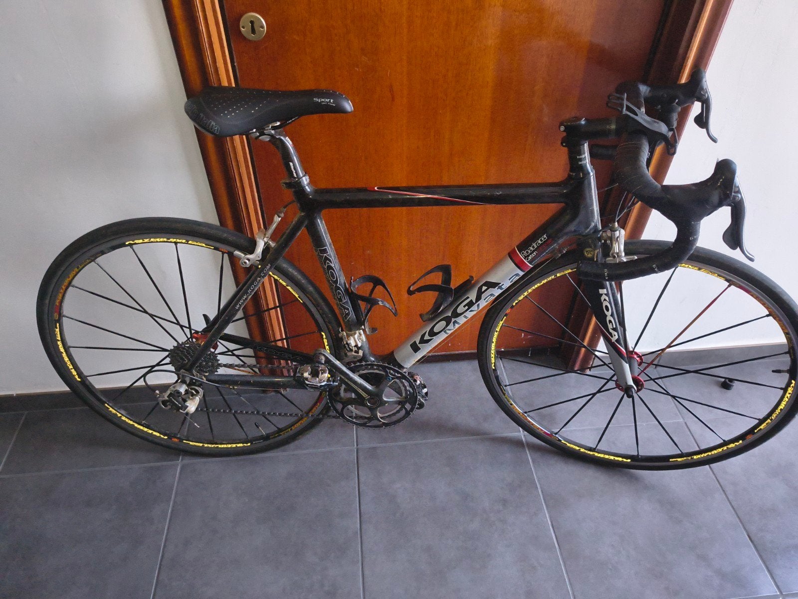 koga Miyata carbon, Frein sur jante, 49 à 53 cm, Enlèvement, Utilisé