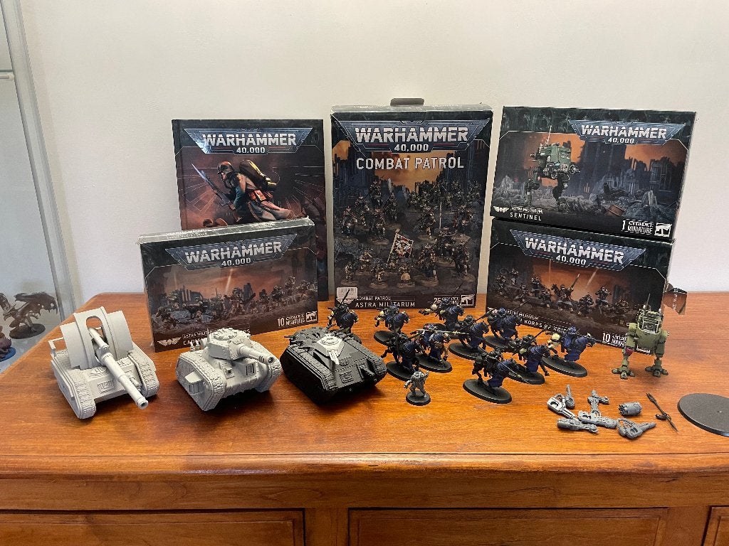 Astra Militarum WH40K, Peint, Figurine(s), Comme neuf, Warhammer 40000
