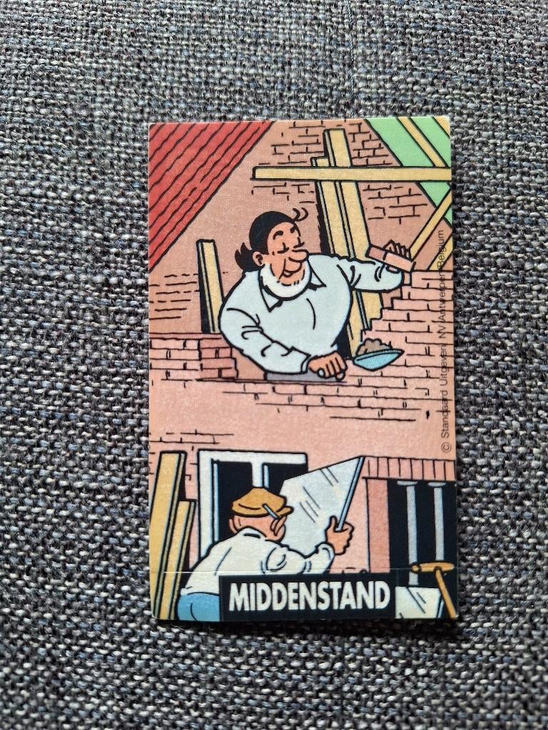 Vandersteen Suske Wiske Middenstand - Sticker Jerom (1989), Verzamelen, Ophalen of Verzenden, Suske en Wiske, Zo goed als nieuw