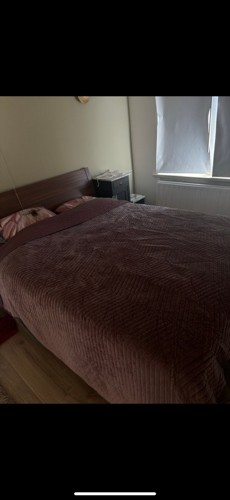 Bed sprei deken velvet, Huis en Inrichting, Ophalen