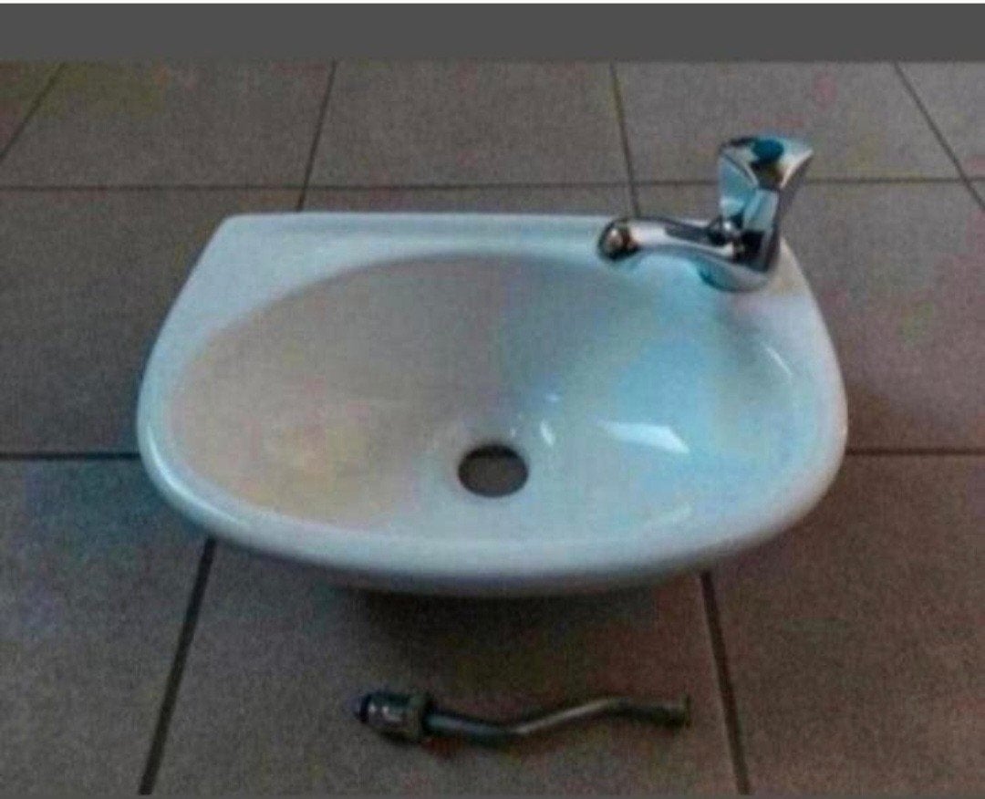 Lavabo + kraantje, Doe-het-zelf en Bouw, Ophalen
