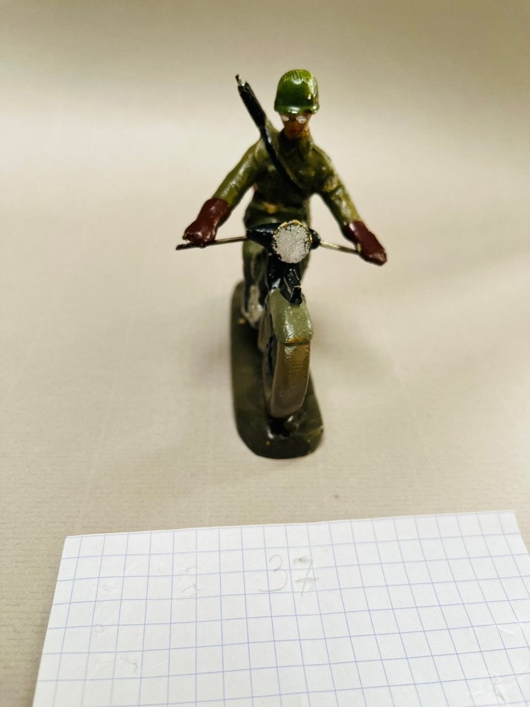 Motocycliste militaire Durso - Army - élasthanne 8,5 cm, Enlèvement ou Envoi, Utilisé