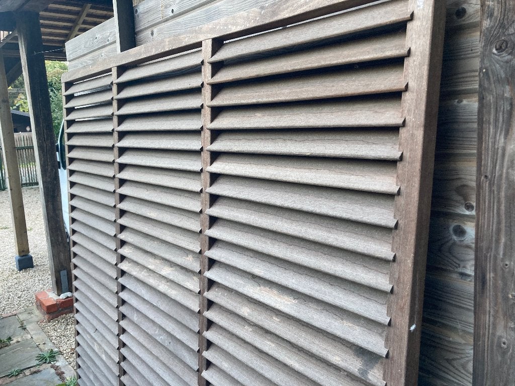 Hardhouten tuinscherm, Tuin en Terras, Ophalen