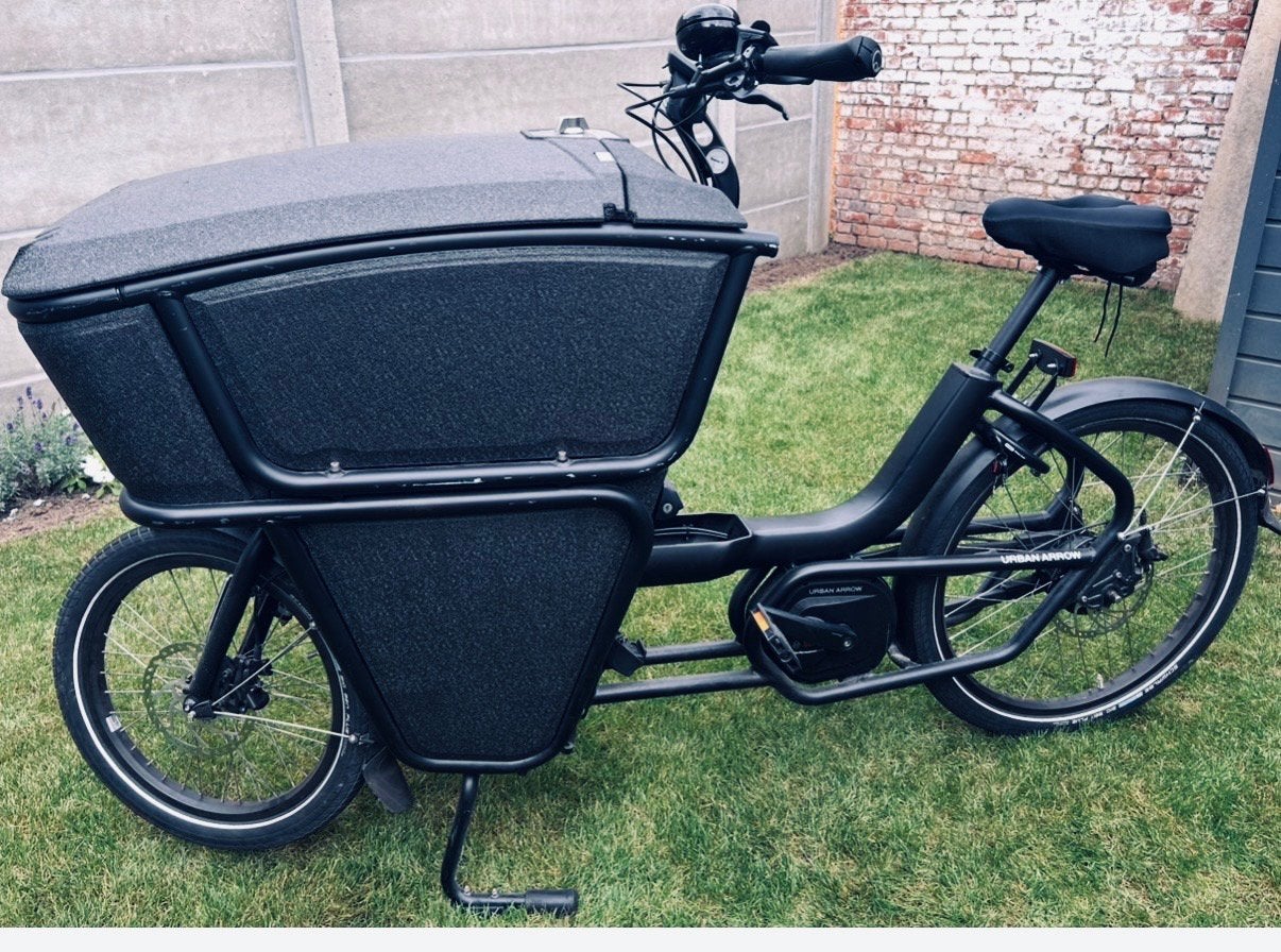 Elektrische fiets, Fietsen en Brommers, Fietsen | Bakfietsen, Ophalen, Zo goed als nieuw