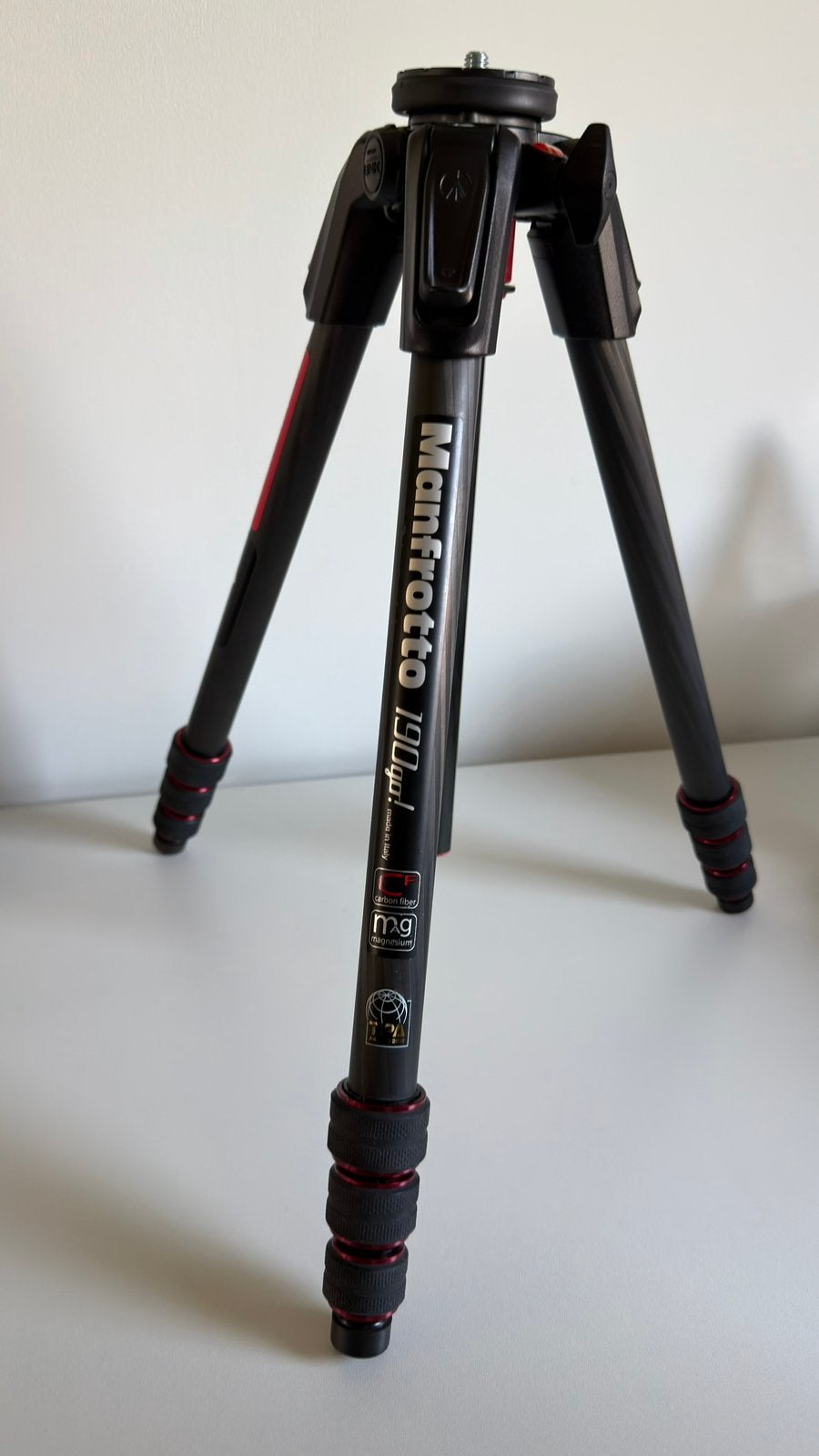 Manfrotto 190 Go Carbon limited edition, Ophalen, Nieuw, 3-assige stabilisatie, Manfrotto