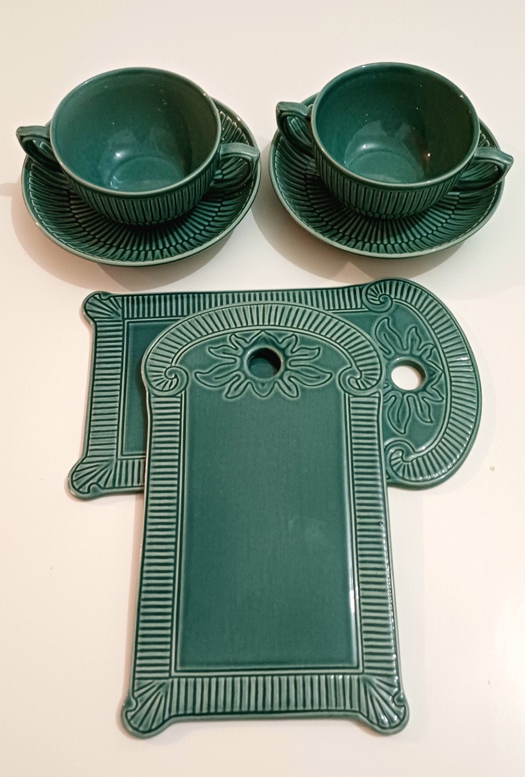 Royal Boch set, Ophalen