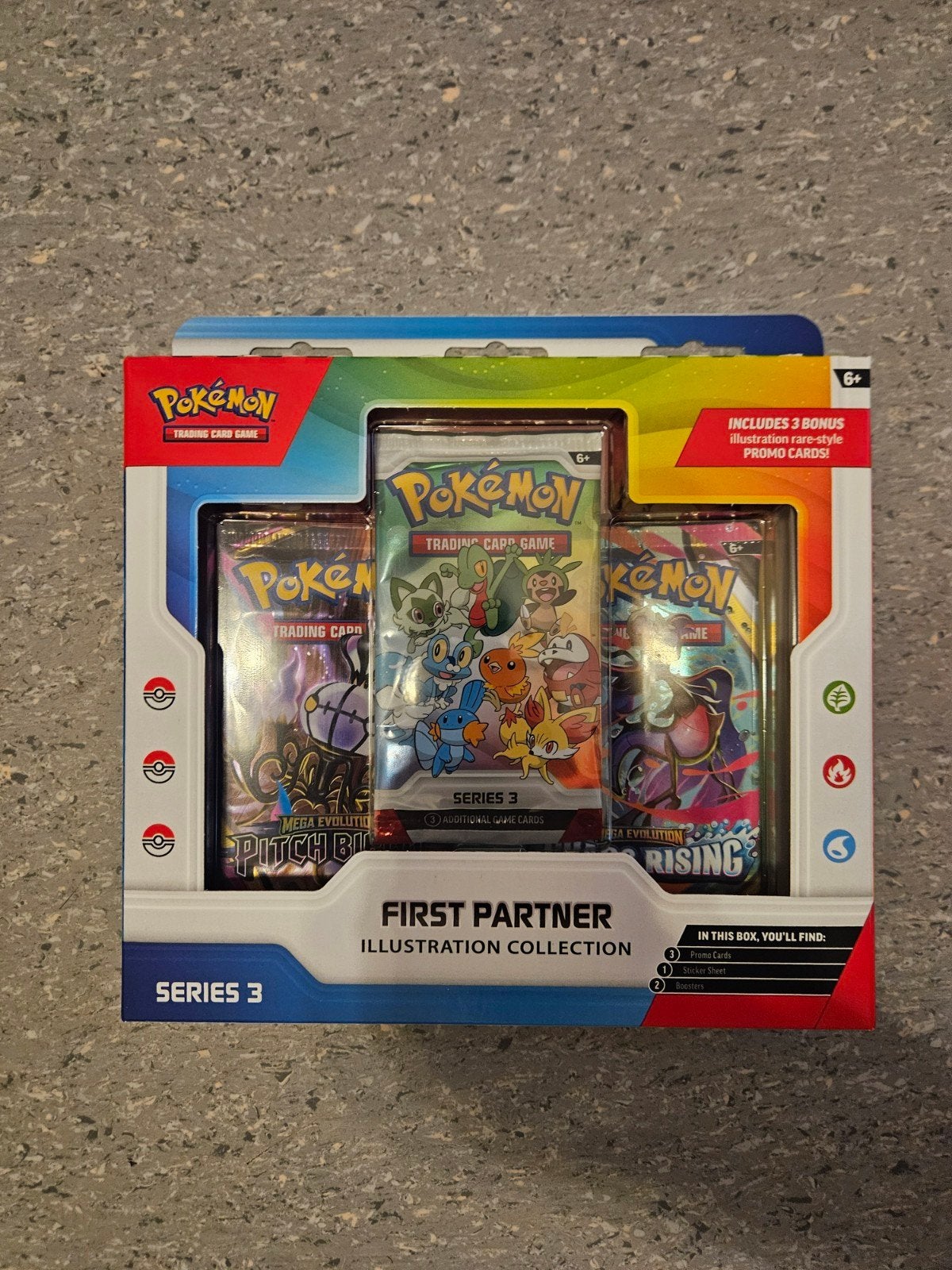 pokémon first partner series 1, Ophalen of Verzenden, Nieuw, Boosterbox, Foil