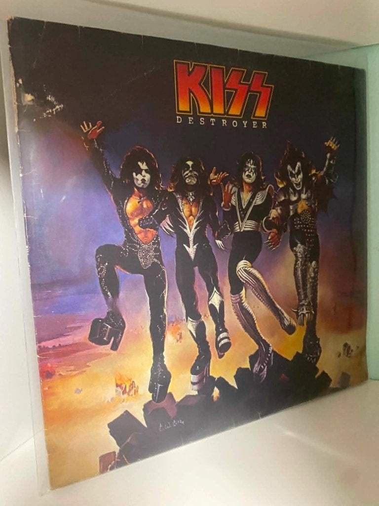 Kiss – Destroyer - Germany 1977 (J), LP, Gebruikt, Verzenden, Hardrock