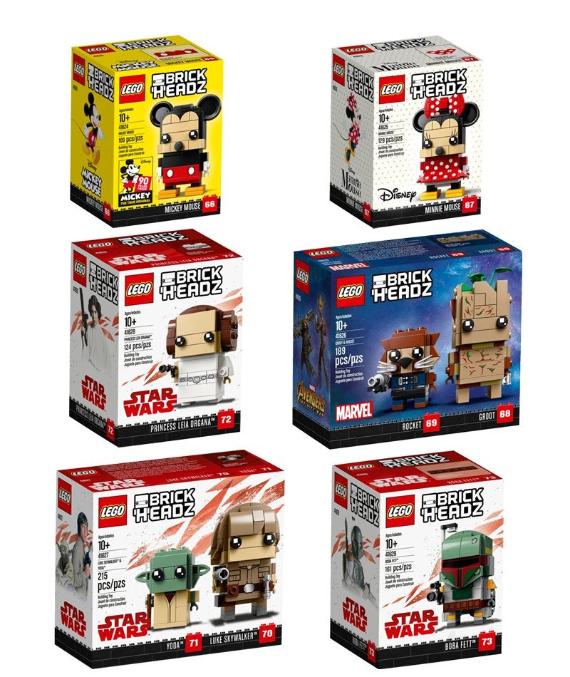 LEGO 41614 41615 41618 41612 41621 41622 41623 41626 41627, Neuf, BrickHeadz, Lego, Non ouvert/scellé