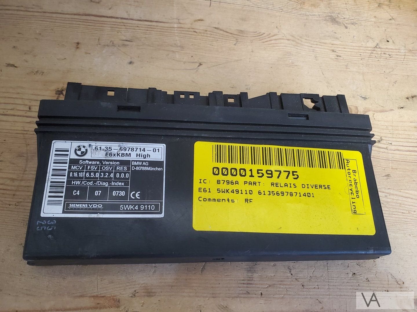 BMW 5 serie E60 E61 03 - 10  boordnet module KBM 6978714 €30, -, Utilisé, -, Enlèvement ou Envoi
