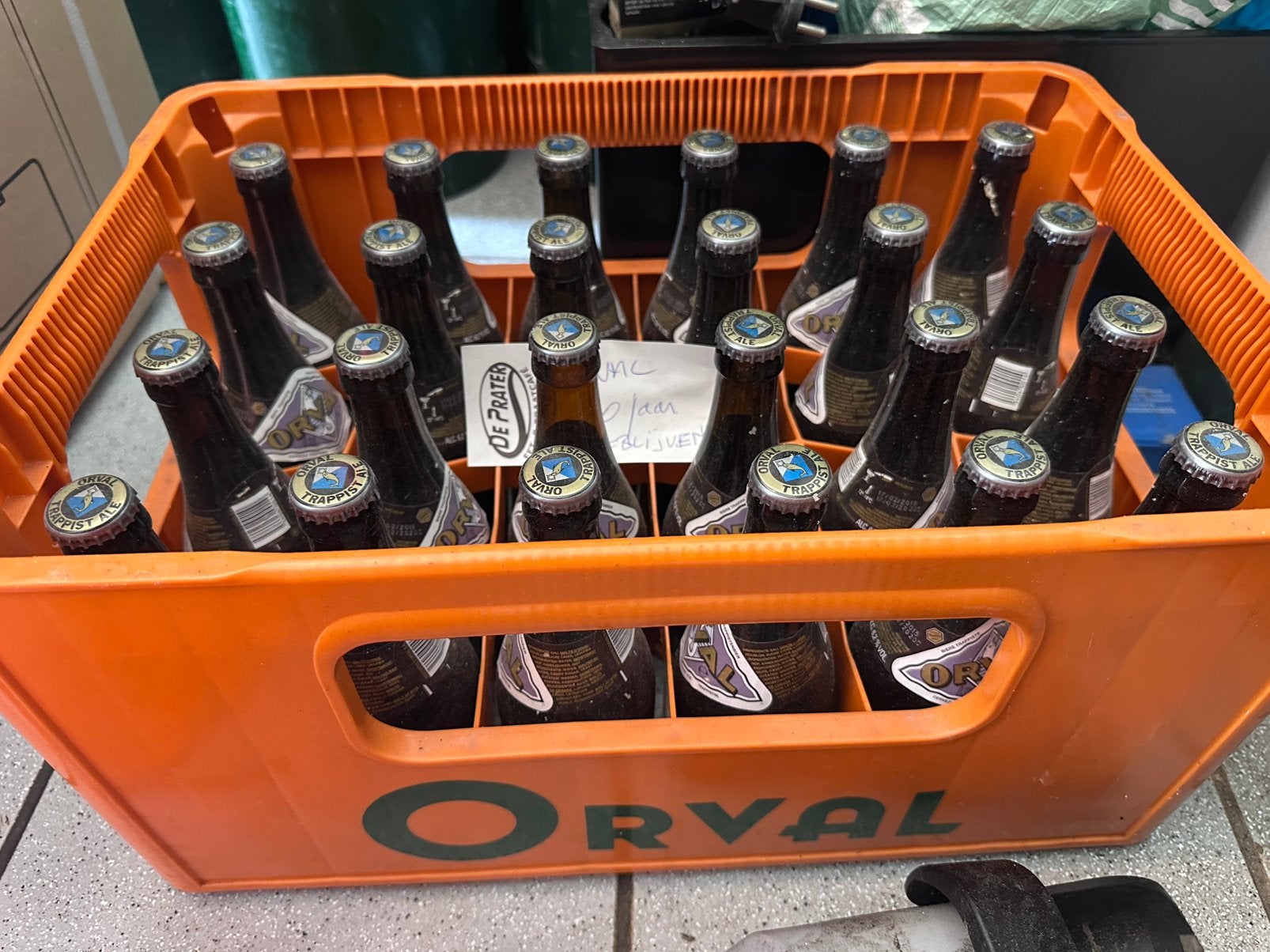 Orval bier 33cl  17/02/2015, Enlèvement