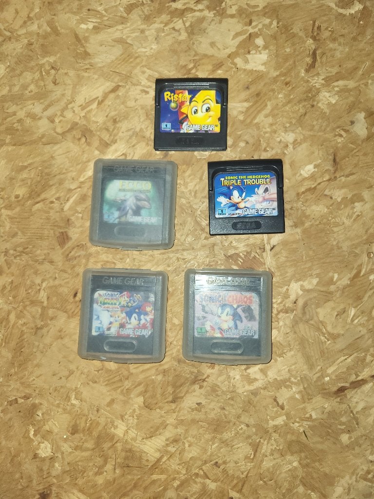 Games sega gamegear (oa sonic, ristar), Ophalen of Verzenden, Zo goed als nieuw