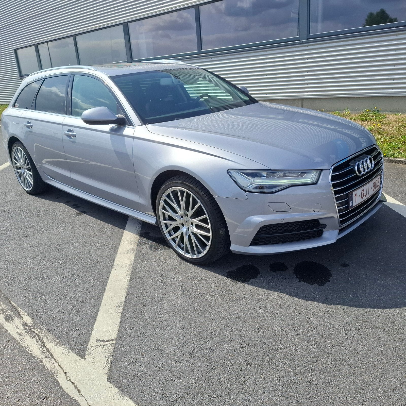 audi a6 c7, Autos, Audi, Cuir, Argent ou Gris, Alarme, 1968 cm³